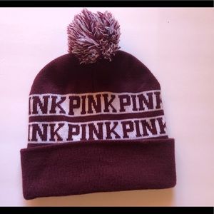 Pink beanie
